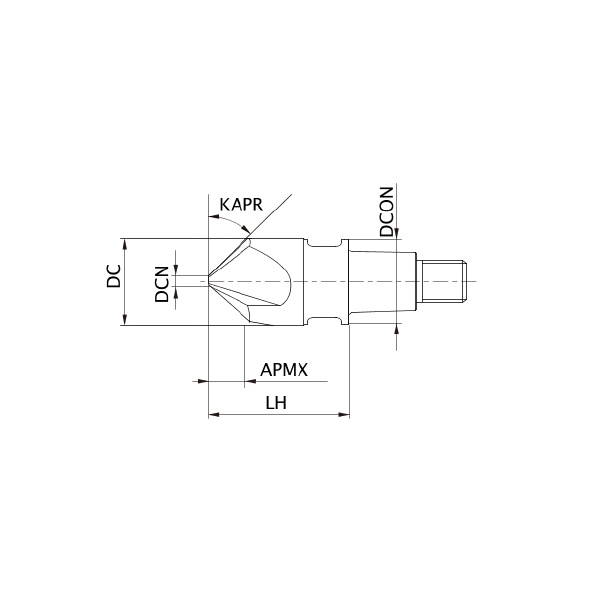 三菱マテリアル（株） ヘッド/ヘッド交換式エンドミル IMX ヘッド／ヘッド交換式エンドミル IMX10CH3L100A45 EP7020