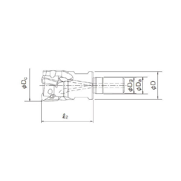 オーエスジー（株） PHOENIX 肩削り用カッタ ねじ込みタイプ PSE SF 肩削りカッタ／ＰＨＯＥＮＩＸ PSE11R022SF10-3