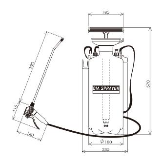 （株）フルプラ 噴霧器 噴霧器 7700