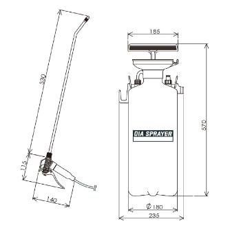 （株）フルプラ 噴霧器/剥離剤用 噴霧器／剥離剤用 5701