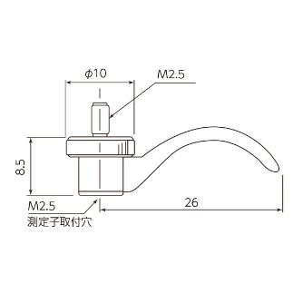 （株）マグネスケール リフトレバー DZ-161 リフトレバー DZ-161