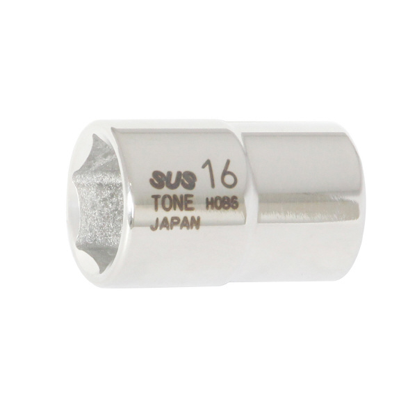 ＴＯＮＥ（株） SUSソケット(6角) S4V ＳＵＳソケット（６角） S4V-16