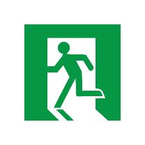 岩崎電気（株） LED誘導灯 表示板 EFK