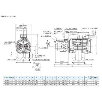 ダイキン工業（株） モータポンプ M モータポンプ M15A1-2-100