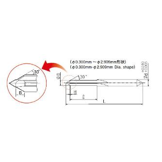 エフ・ピー・ツール（株） カーバイド ミューリーマー CM0.6 カーバイド　ミューリーマー CM0.608