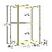 扶桑金属工業（株） 軽量ラック WO 軽量ラック WO1509M03