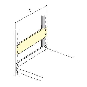 扶桑金属工業（株） 中量ラック 側面プレート ML 中量ラック　側面プレート ML75SP