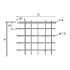 扶桑金属工業（株） 中量ラック 側面金網 ML