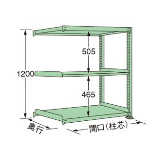 扶桑金属工業（株） 中量ラック MS 中量ラック MS1209S03R