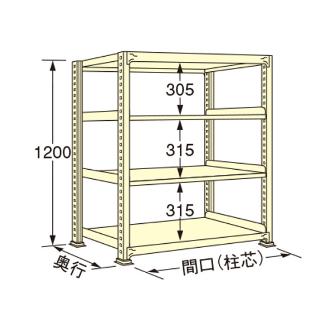 扶桑金属工業（株） 中量ラック WS 中量ラック WS1209S04T