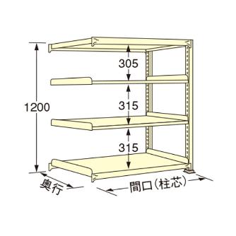 扶桑金属工業（株） 中量ラック WS 中量ラック WS1209S04R