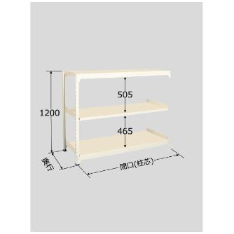 扶桑金属工業（株） 中量ラック WS 中量ラック WS1215L03R