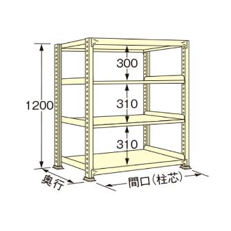 扶桑金属工業（株） 中量ラック WE 中量ラック WE1209S04T