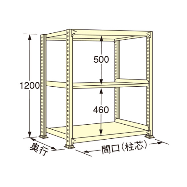 扶桑金属工業（株） 中量ラック WE 中量ラック WE1209M03T