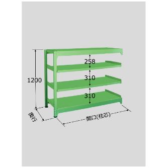 扶桑金属工業（株） 中量ラック MG 中量ラック MG1212L04R