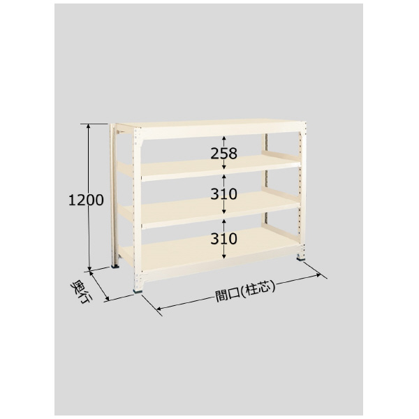 扶桑金属工業（株） 中量ラック WM 中量ラック WM1209M04T