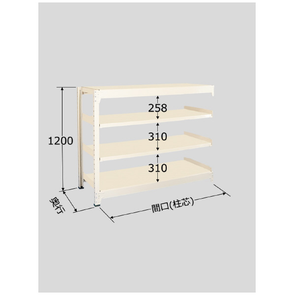 扶桑金属工業（株） 中量ラック WM 中量ラック WM1209M04R
