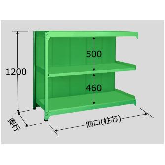 扶桑金属工業（株） 中量ラック デラックスパネルモデル PML 中量ラック　デラックスパネルモデル PML1209J03R