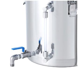 ＭＯＮＯＶＡＴＥ（株） レベル計・バルブ付密閉容器 CTHV-LV レベル計・バルブ付密閉容器　３６Ｌ CTHV-LV-36