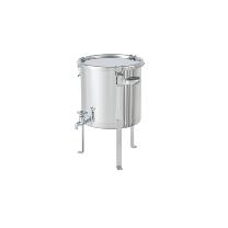 ＭＯＮＯＶＡＴＥ（株） 蛇口付ステンレス密閉容器 平鋼脚付 CTH-W-FL