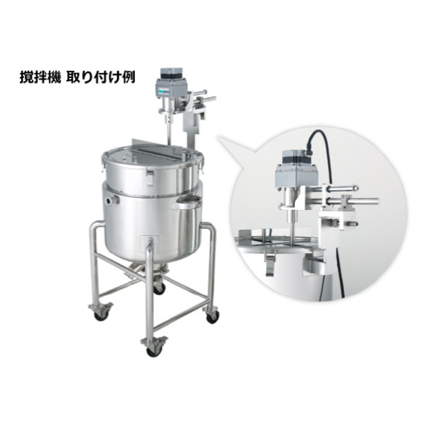 ＭＯＮＯＶＡＴＥ（株） 鏡板型ステンレスジャケット容器(タンク底 DTM-J 鏡板型ステンレスジャケット容器（タンク底 DTM-J-565