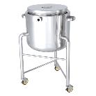 ＭＯＮＯＶＡＴＥ（株） 鏡板型ジャケット汎用容器 脚付 DT-ST-J-L