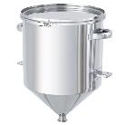 ＭＯＮＯＶＡＴＥ（株） ホッパー型密閉容器バンド式 ブラケット付 HT-CTL-BRK