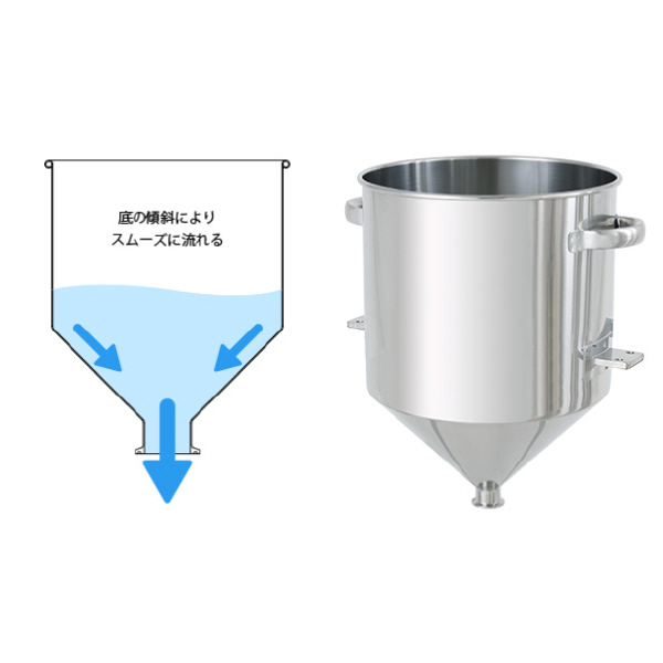 ＭＯＮＯＶＡＴＥ（株） ホッパー型汎用容器 ブラケット付 HT-ST-BRK ホッパー型汎用容器　ブラケット付 HT-ST-BRK-43