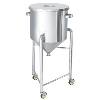 ＭＯＮＯＶＡＴＥ（株） ホッパー型ステンレス汎用容器 脚付 HT-ST-L ホッパー型ステンレス汎用容器　脚付 HT-ST-L-100