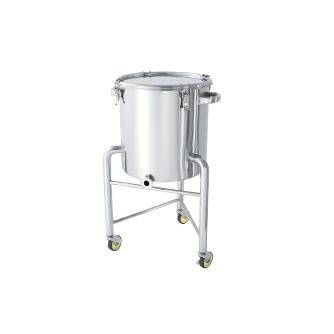 ＭＯＮＯＶＡＴＥ（株） 片テーパー型ステンレス密閉容器 脚付 KTT-CTH-L 片テーパー型ステンレス密閉容器　脚付 KTT-CTH-L-47H