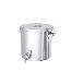 ＭＯＮＯＶＡＴＥ（株） 蛇口付ステンレス汎用容器 ST-W 蛇口付ステンレス汎用容器　１００Ｌ ST-W-47H