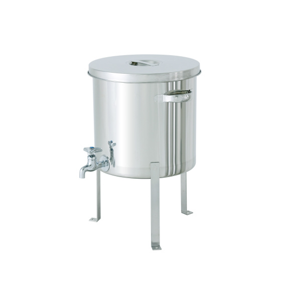 ＭＯＮＯＶＡＴＥ（株） 蛇口付ステンレス汎用容器 平鋼脚付 ST-W-FL 蛇口付ステンレス汎用容器　平鋼脚付 ST-W-FL-27