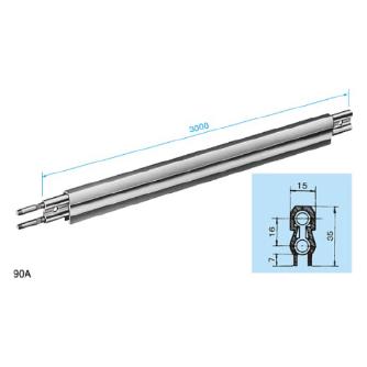 パナソニック（株）　電材 トロリーワイヤ本体 90A600V DH5011 トロリーワイヤ本体　９０Ａ６００Ｖ DH5011