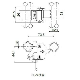 ＴＭＥＨジャパン（株） リフトアクションロック LAD-A リフトアクションロック LAD-A