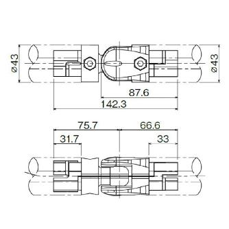 ＴＭＥＨジャパン（株） アルミジョイントセット BA アルミジョイントセット BA-427F