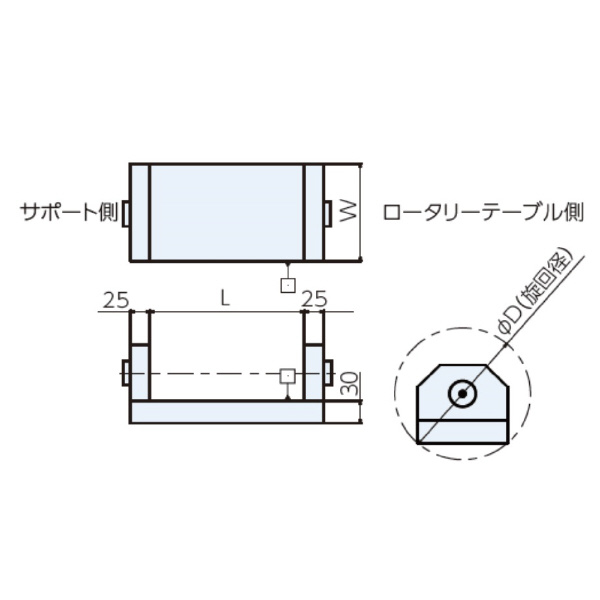 （株）ナベヤ ゆりかごセット オフセットタイプ YKO ゆりかごセット　オフセットタイプ YKO20G-400SAS