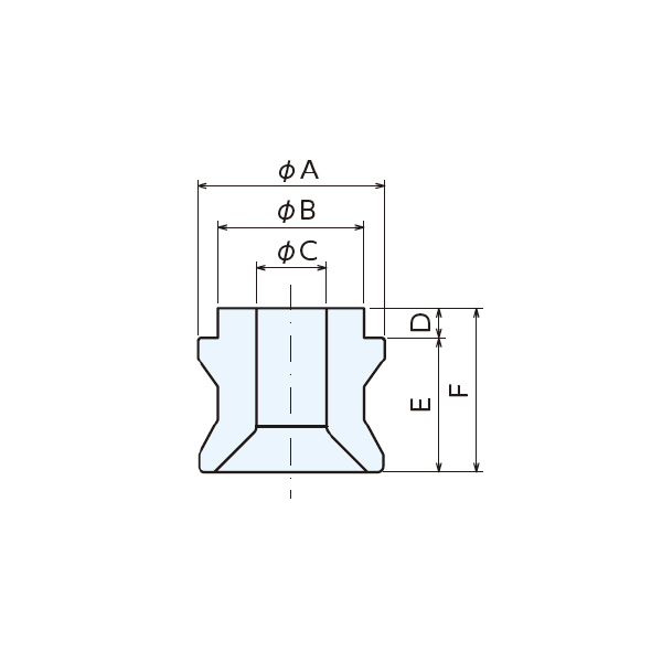 （株）ナベヤ Qーロックエレメント ホールタイプ ピン QLK Ｑ－ロックエレメント　ホールタイプ　ピン QLK10DP