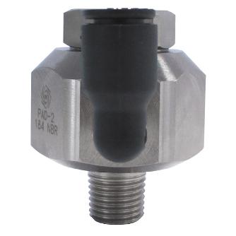 日東工器（株） パージアダプタ(めねじ取付用) PAD-2 パージアダプタ（めねじ取付用） PAD-2 STEEL NBR