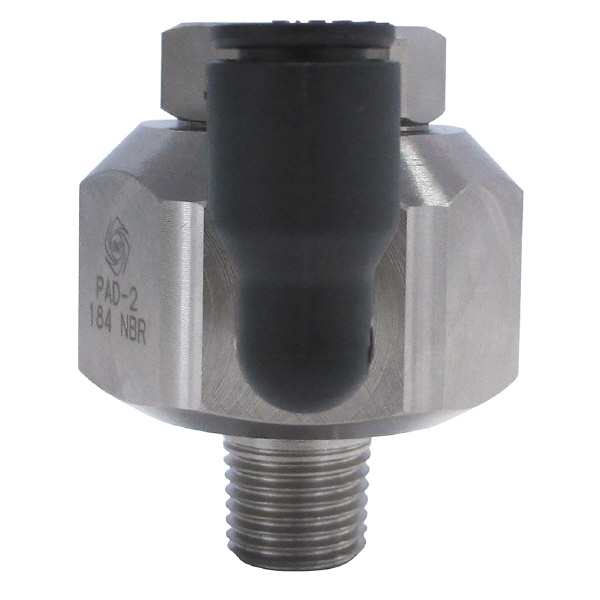 日東工器（株） パージアダプタ(めねじ取付用) PAD-2 パージアダプタ（めねじ取付用） PAD-2 STEEL NBR