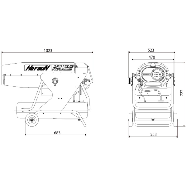 静岡製機（株） ホットガン HG ホットガン HG-MAXD3