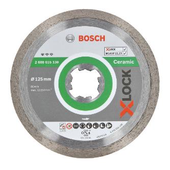 ボッシュ（株） X－LOCK ダイヤモンドホイール ＸＬダイヤ１２５ｘ１．６タイルＳＴ 2608615138