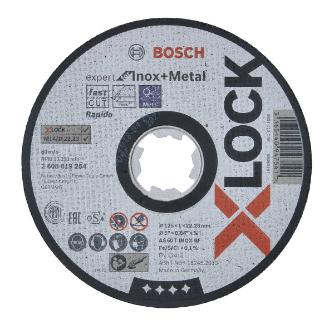 ボッシュ（株） X－LOCK 切断砥石 ＸＬ砥石１２５ｘ１．０鉄ステンＥＸ 2608619264