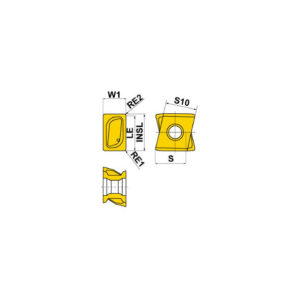 三菱マテリアル（株） カッタチップ LNGU カッタチップ（超硬コーティング） LNGU090604PNEL-M VP15TF