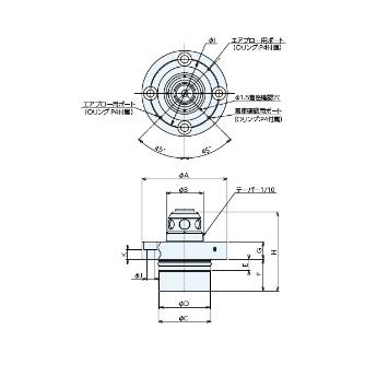（株）ナベヤ Qーロックエレメント ピン(油圧式単動) QLH Ｑ－ロックエレメント　ピン（油圧式単動） QLH32SDP1