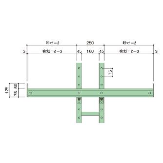 扶桑金属工業（株） バーラック用アーム BM バーラック用アーム BM60WB