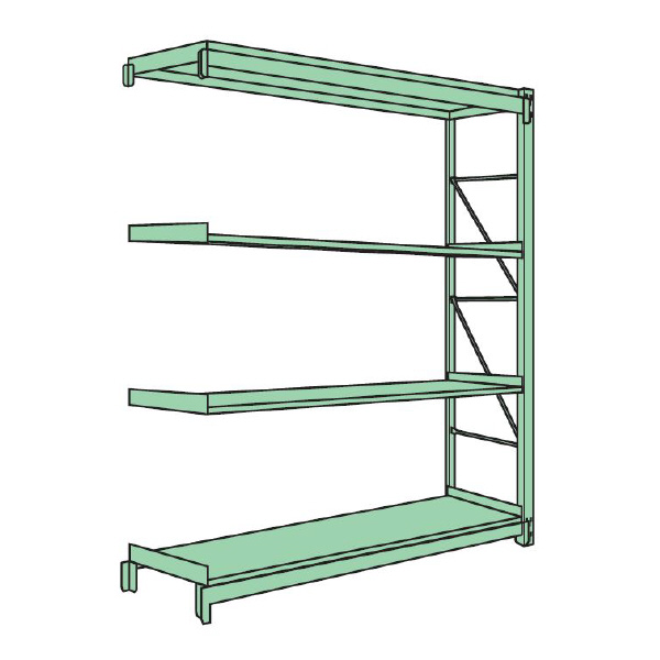 扶桑金属工業（株） 重量スチールラック MR 重量スチールラック MR1809L04R