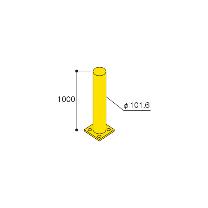 扶桑金属工業（株） パレットラック 安全ポール HA10A