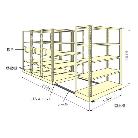 扶桑金属工業（株） 軽量移動ラック A