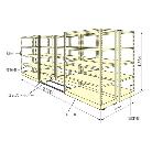扶桑金属工業（株） 軽量移動ラック B
