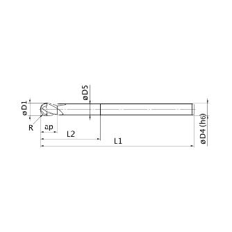 三菱マテリアル（株） エムスターエンドミル MS2XLB エムスターエンドミル MS2XLB R0030N100